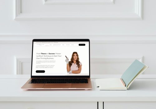 Lip Blush by Nikki Web Design Manchester